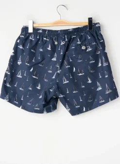 Short De Bain Bruce & Butler Bleu
