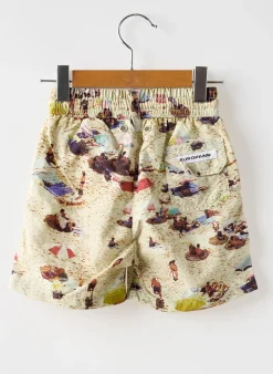 Short De Bain Europann Beige