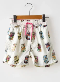 Short De Bain Europann Beige