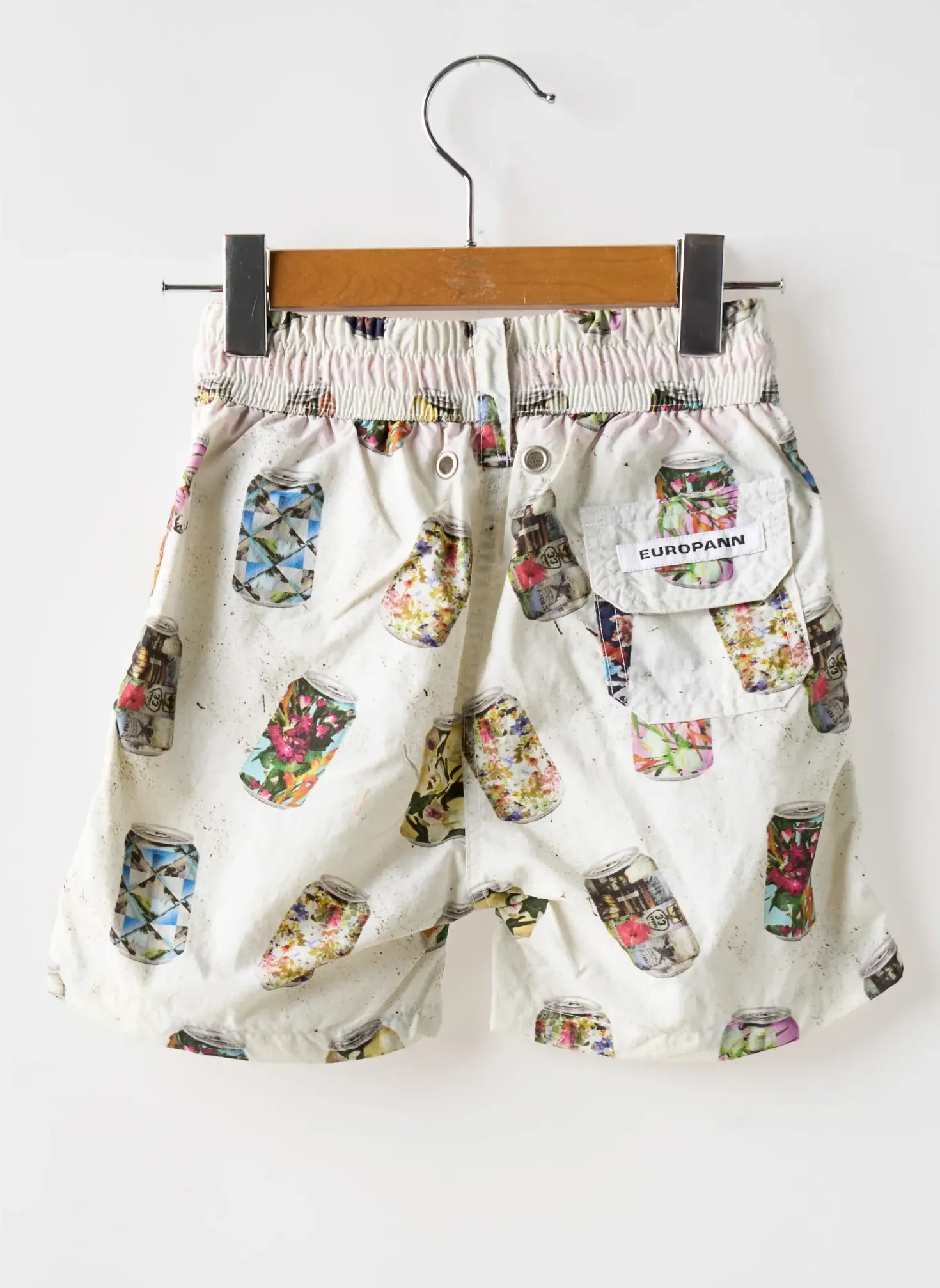 Short De Bain Europann Beige