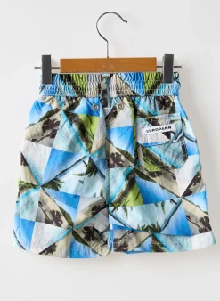 Short De Bain Europann Bleu