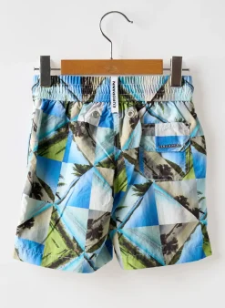 Short De Bain Europann Bleu