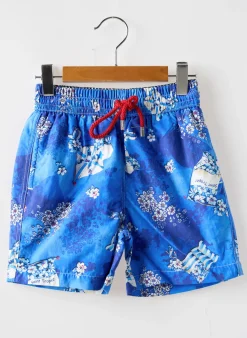 Short De Bain Europann Bleu
