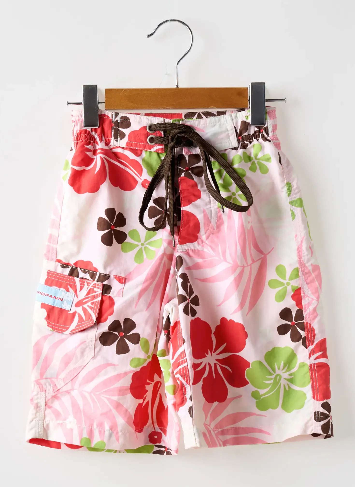 Short De Bain Europann Rouge