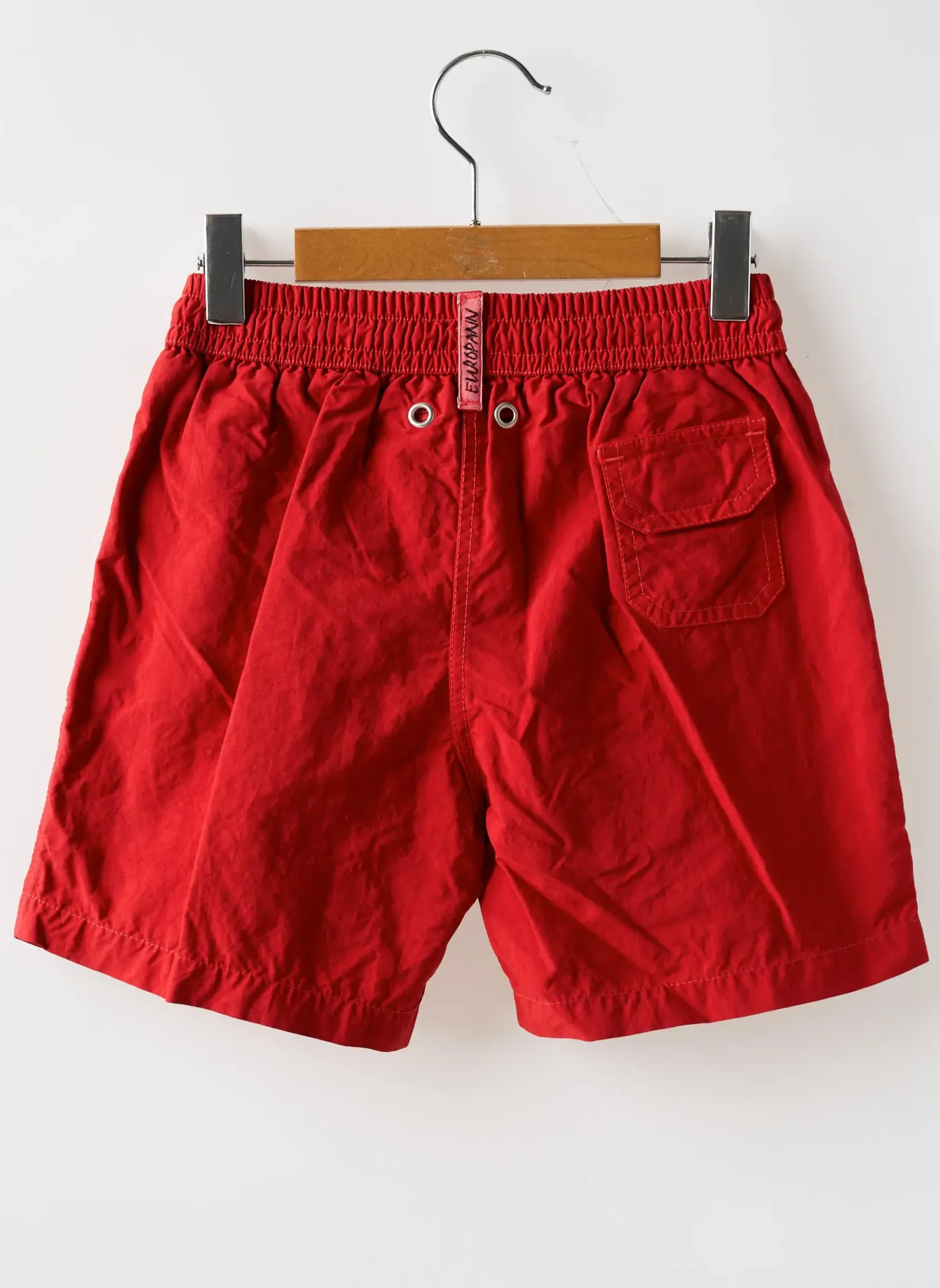 Short De Bain Europann Rouge