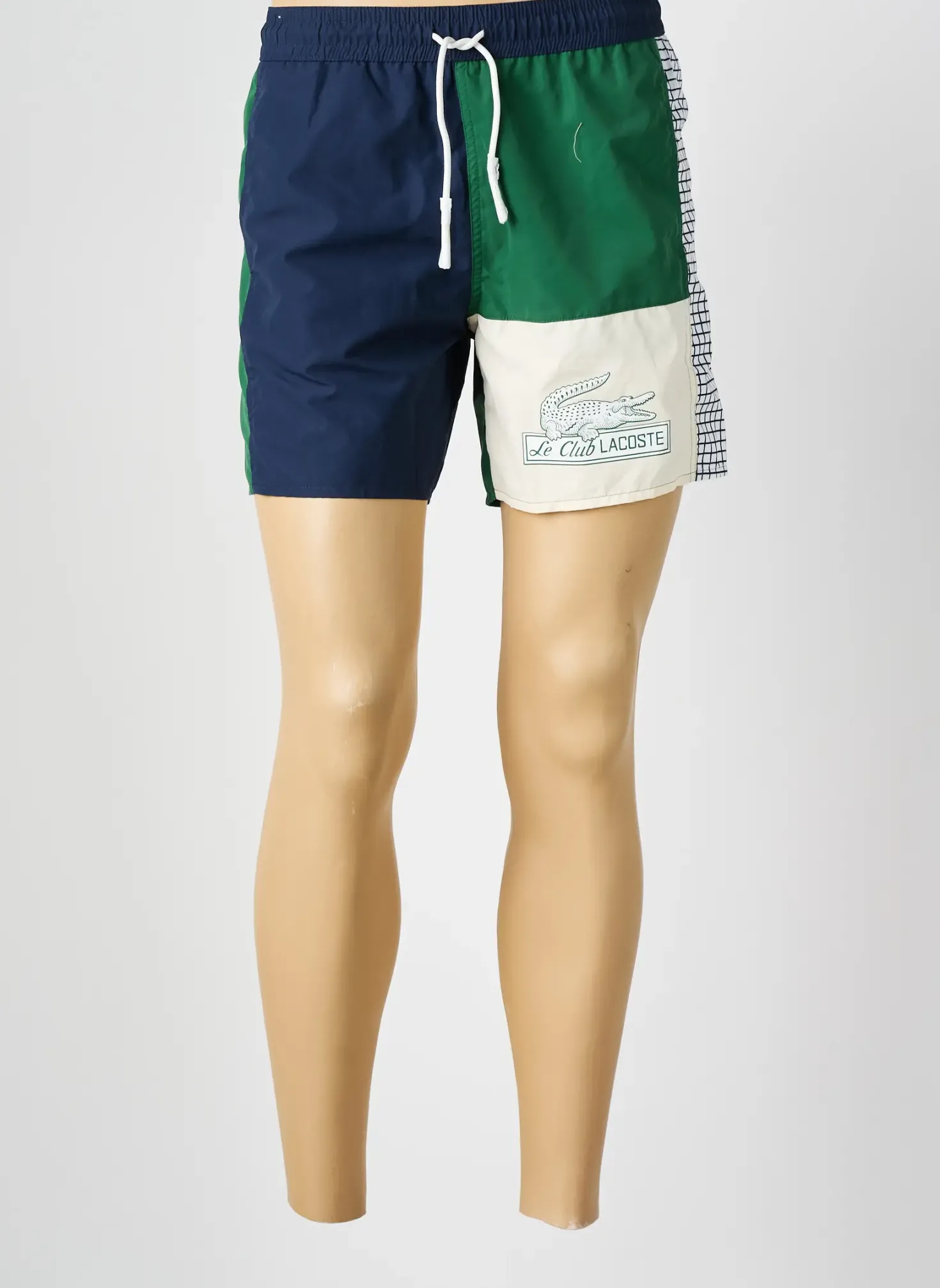 Short De Bain Lacoste Bleu