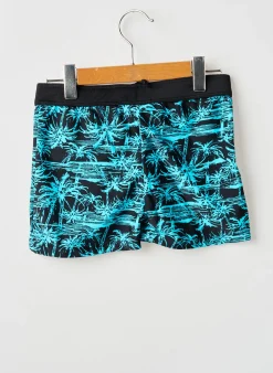 Short De Bain Lagon Bleu Bleu