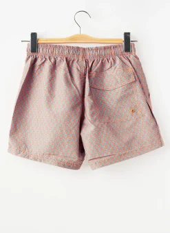 Short De Bain Lagon Bleu Orange