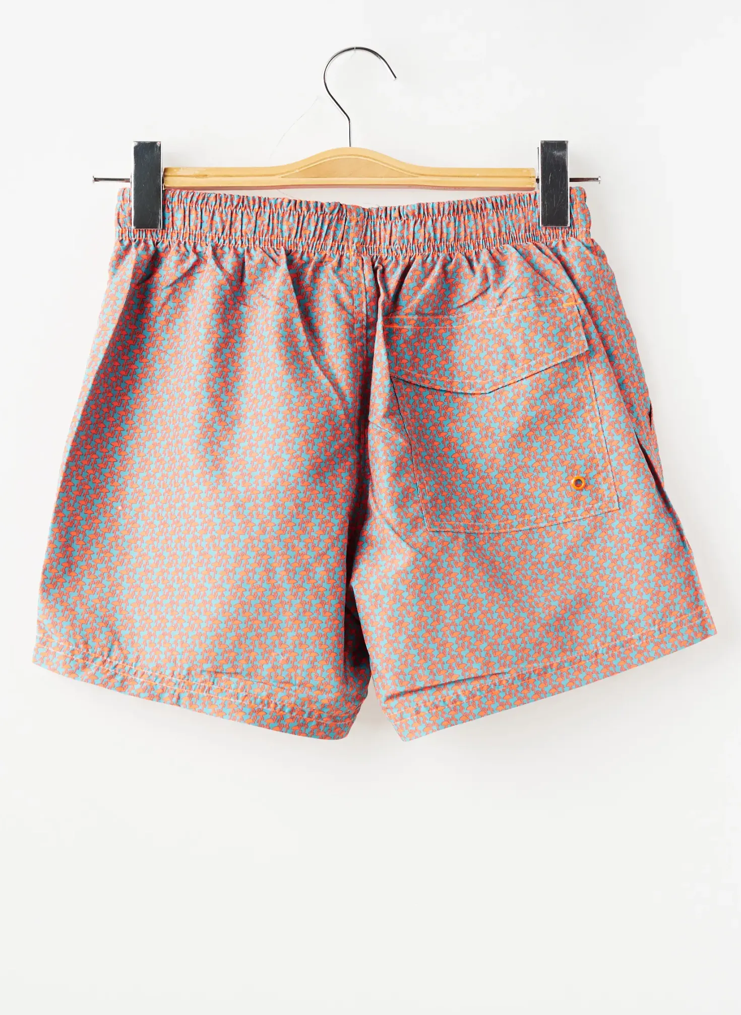 Short De Bain Lagon Bleu Orange