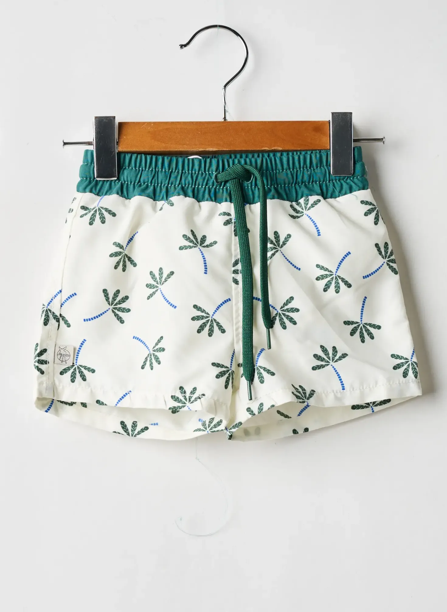 Short De Bain Lässig Vert