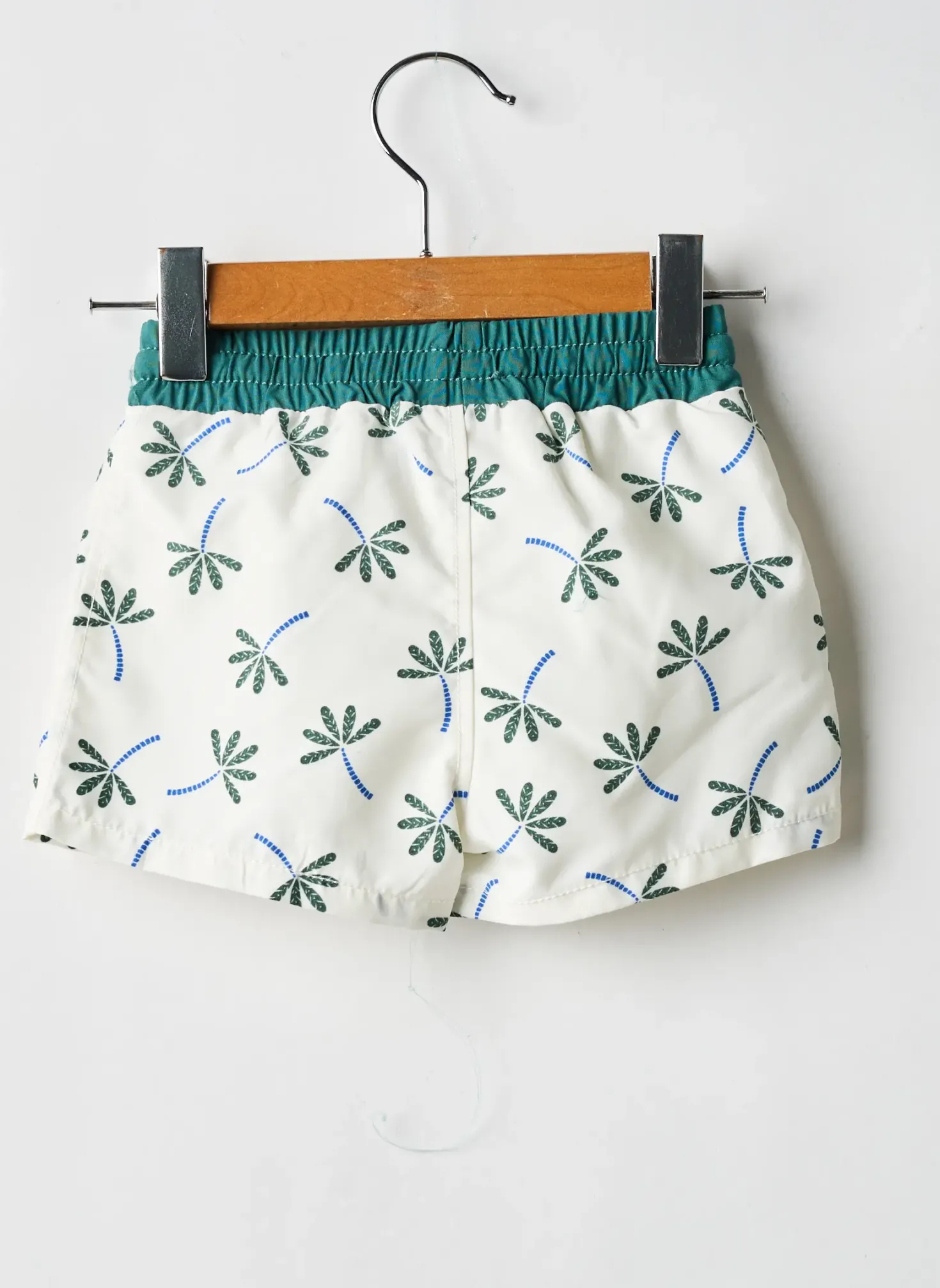 Short De Bain Lässig Vert