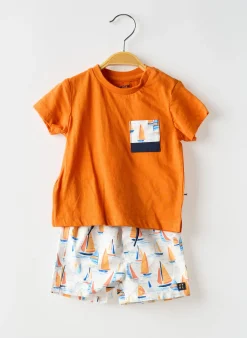 Short De Bain Mayoral Orange