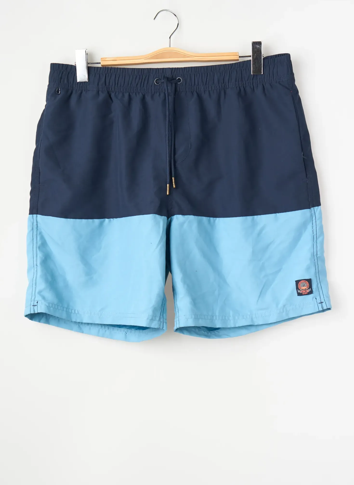 Short De Bain Petrol Industries Bleu