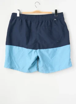 Short De Bain Petrol Industries Bleu