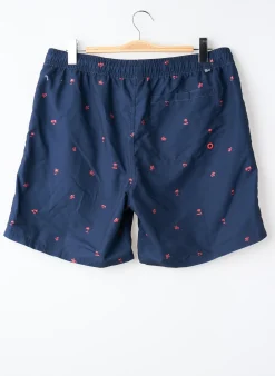 Short De Bain Petrol Industries Bleu