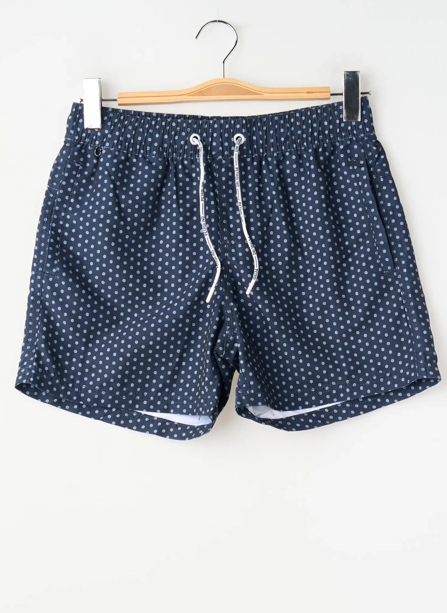 Short De Bain Petrol Industries Bleu
