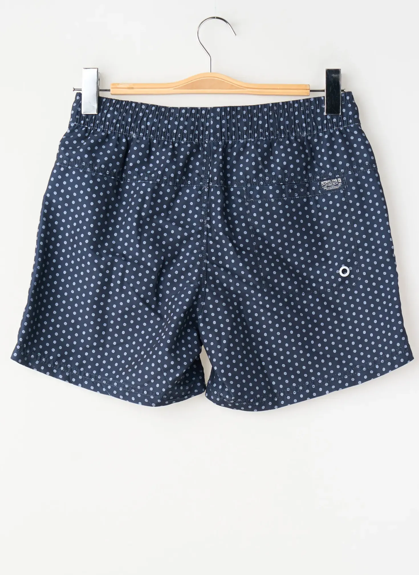 Short De Bain Petrol Industries Bleu