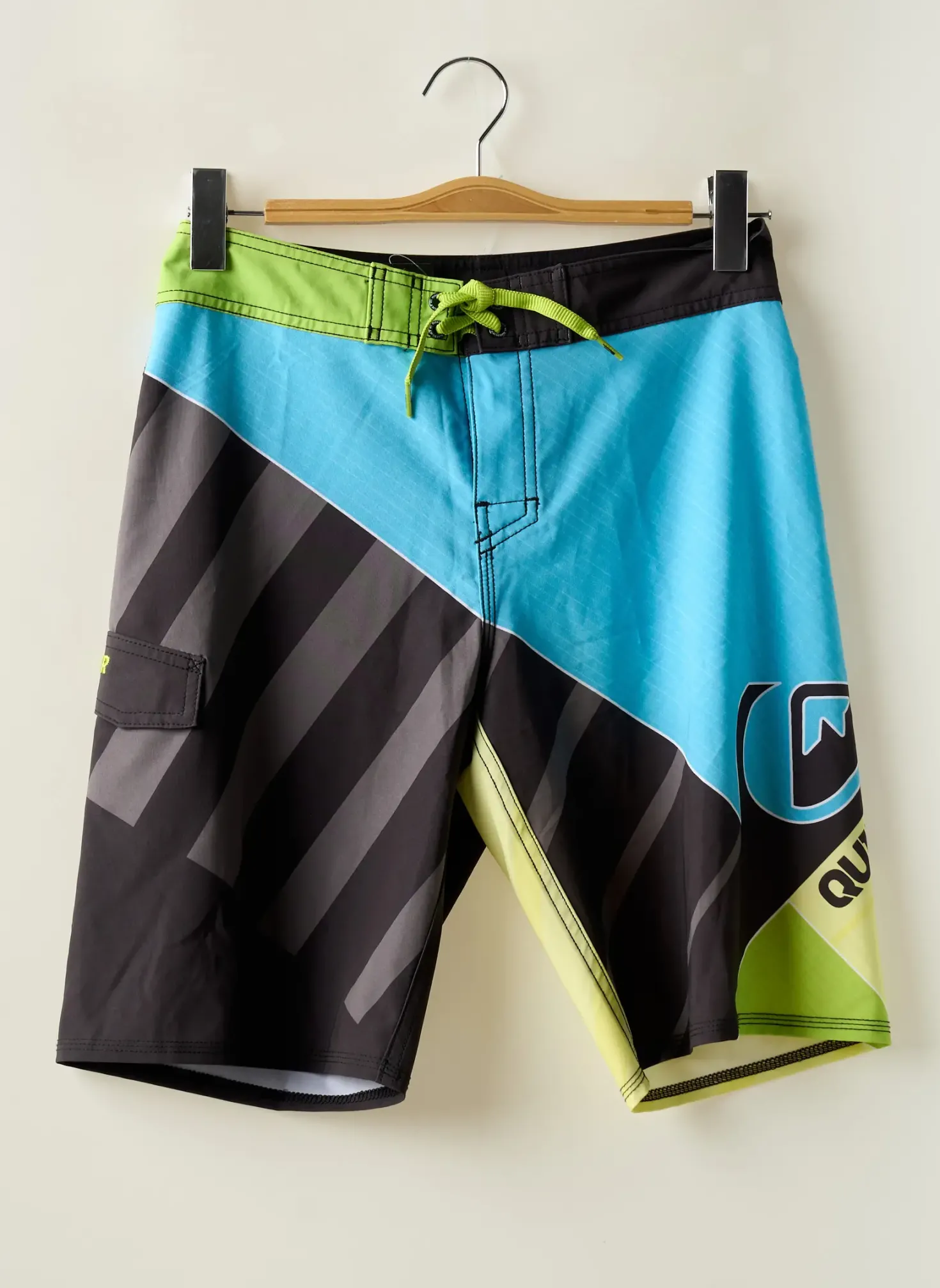 Short De Bain Quiksilver Vert