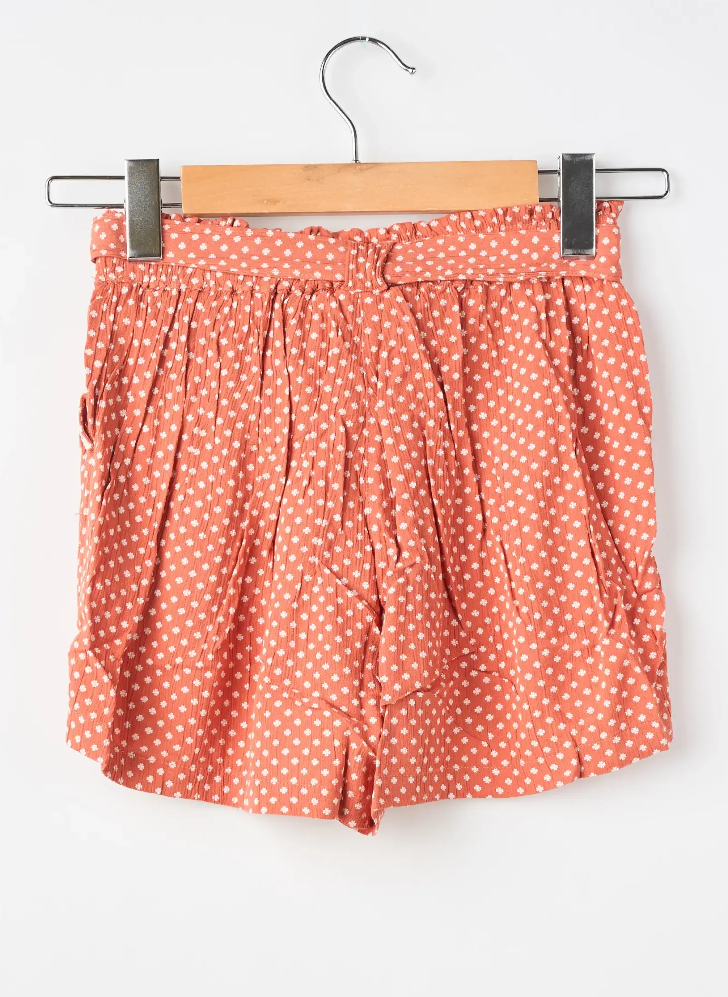 Short Garcia Orange Taille Élastique