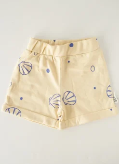 Short Hello Elaé Beige Taille Élastique