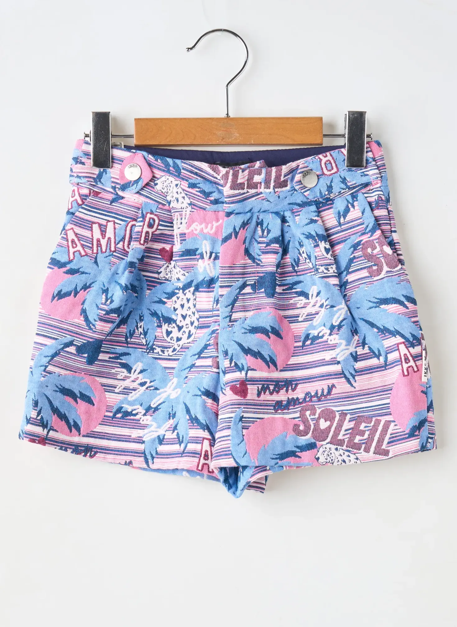 Short Ikks Bleu