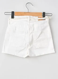 Short Le Temps Des Cerises Blanc