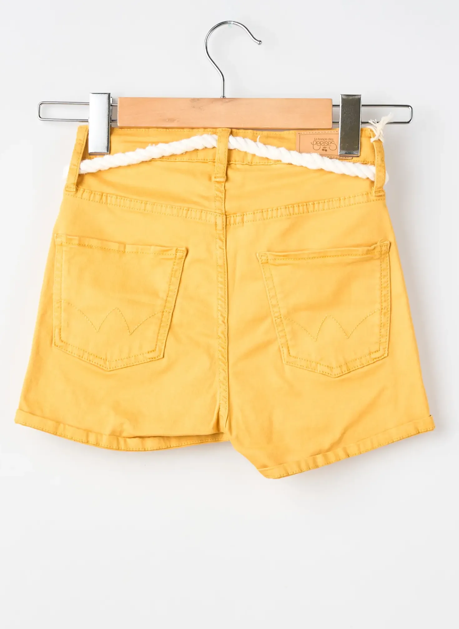 Short Le Temps Des Cerises Jaune
