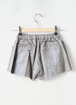 Short Marese Gris Taille Élastique