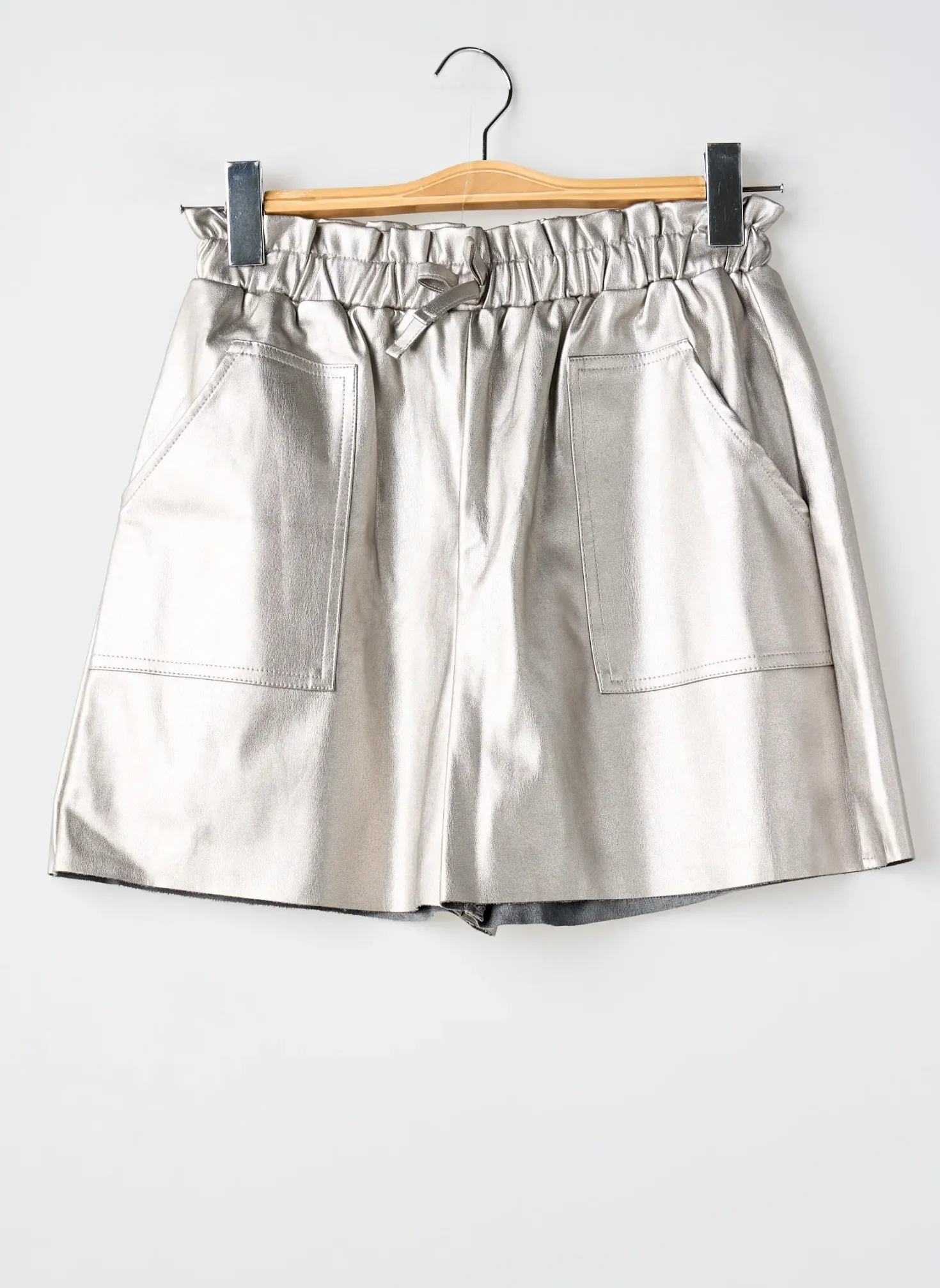 Short Mayoral Argent Taille Élastique
