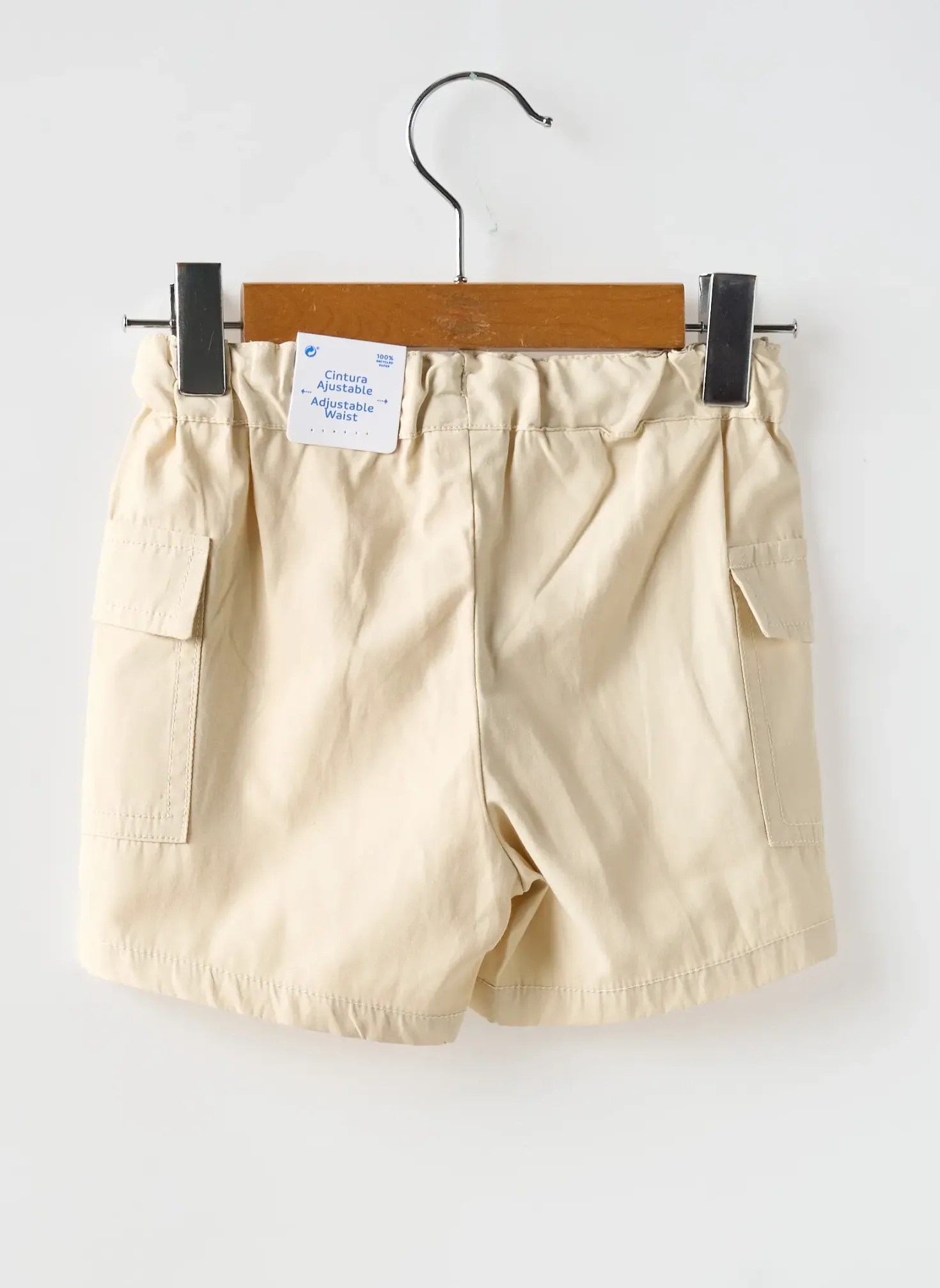 Short Mayoral Beige Taille Élastique