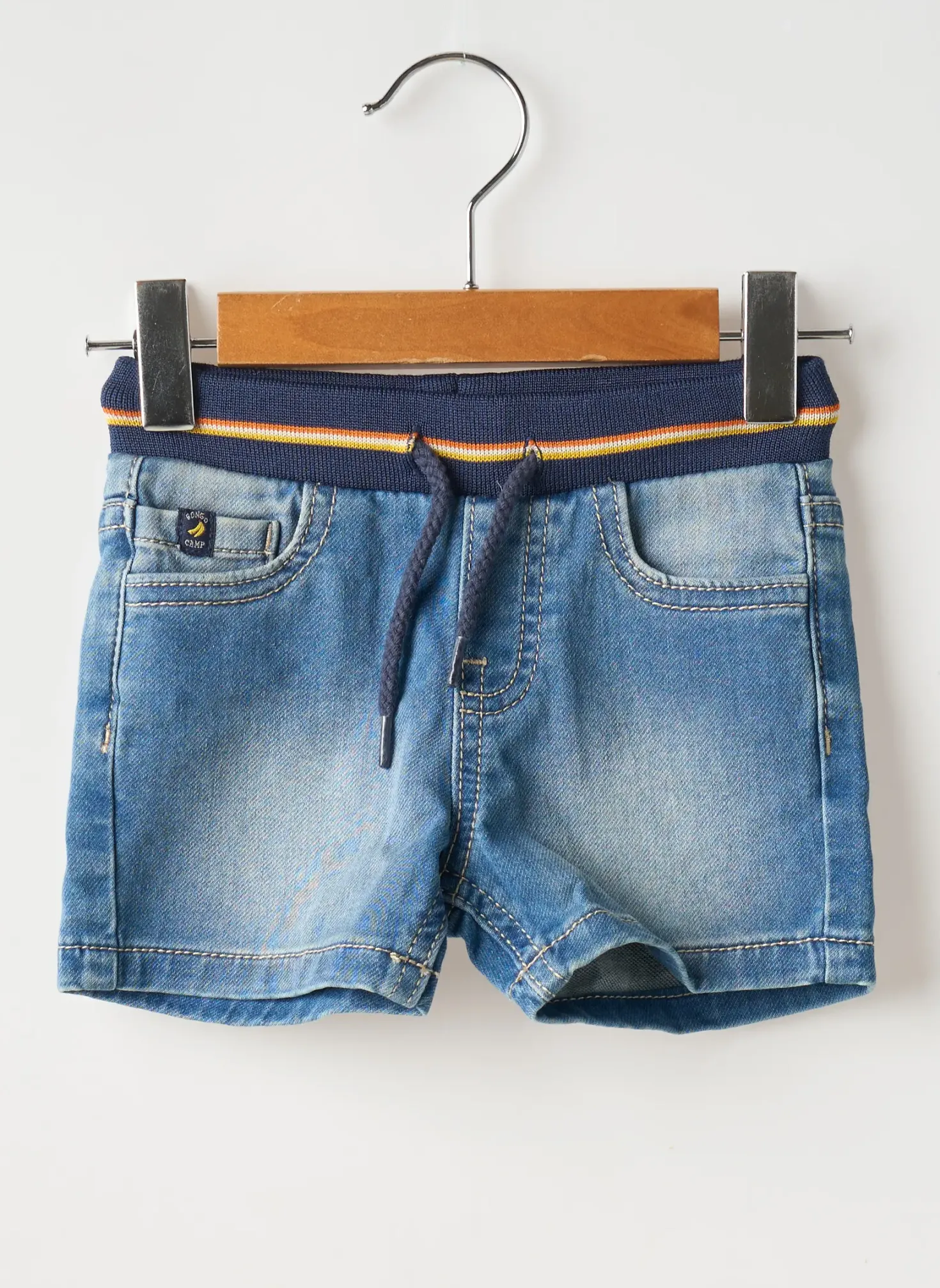 Short Mayoral Bleu Taille Ajustable