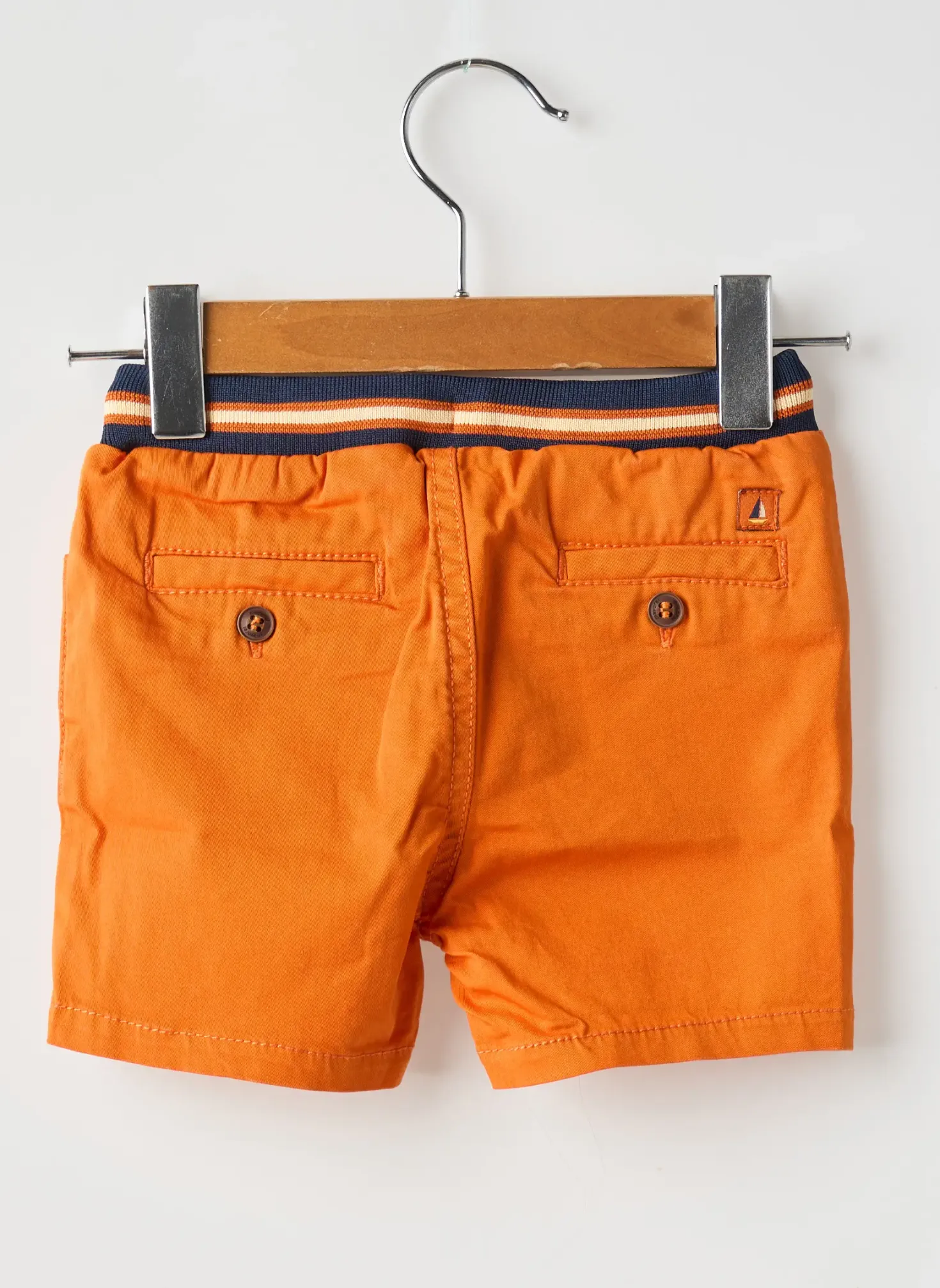 Short Mayoral Orange Taille Ajustable