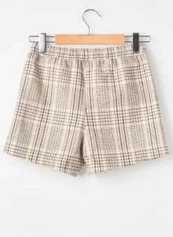 Short Molly Bracken Beige Taille Élastique
