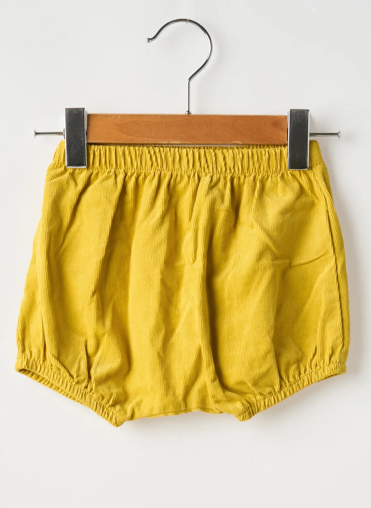 Short Moulin Roty Jaune Taille Élastique