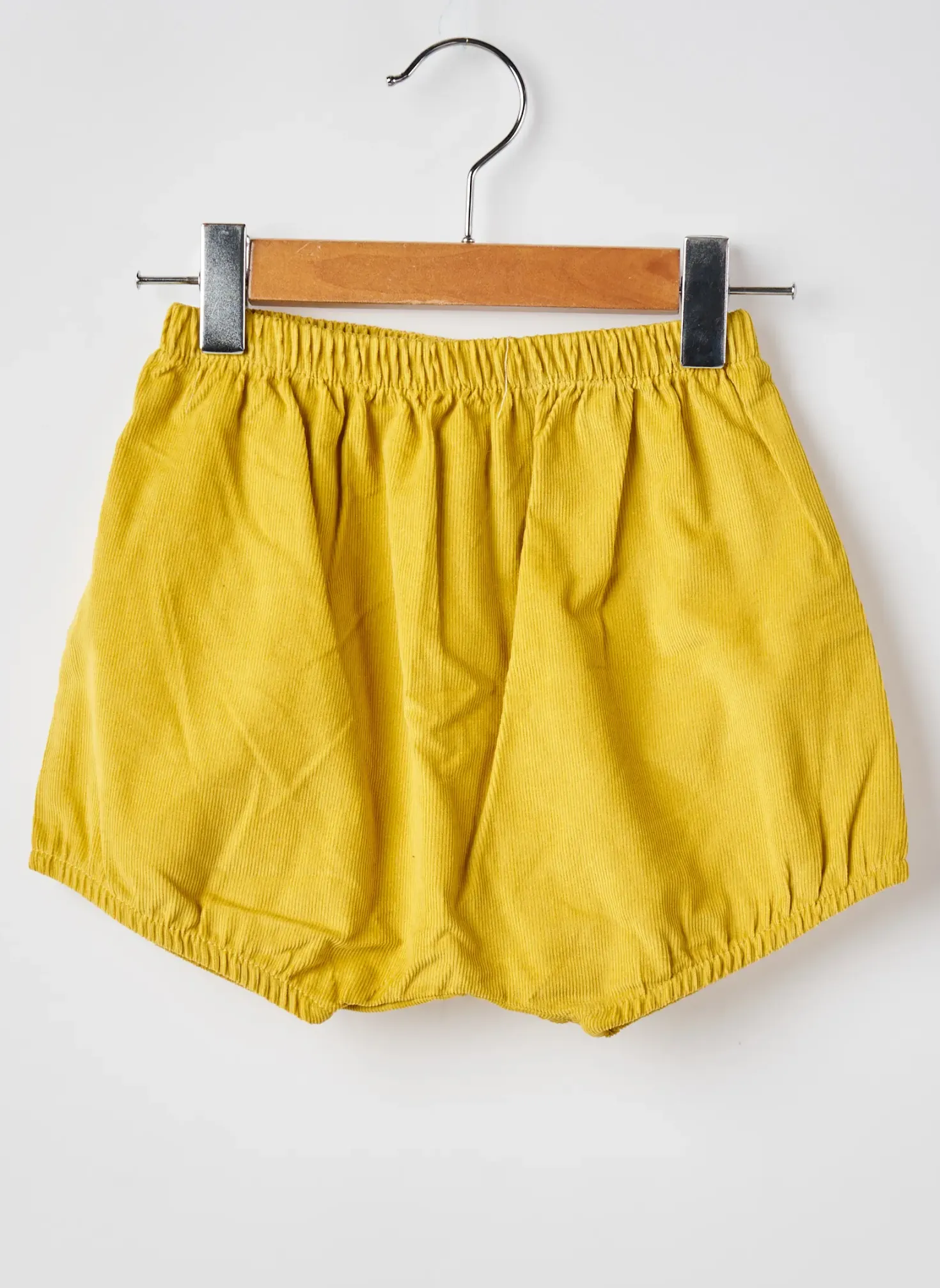 Short Moulin Roty Jaune Taille Élastique