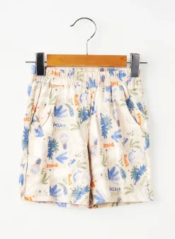 Short Noppies Beige Taille Élastique