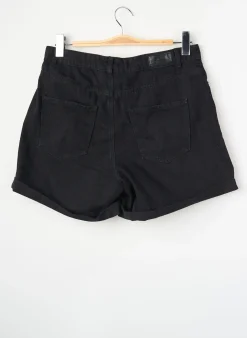 Short Only Noir Taille Haute