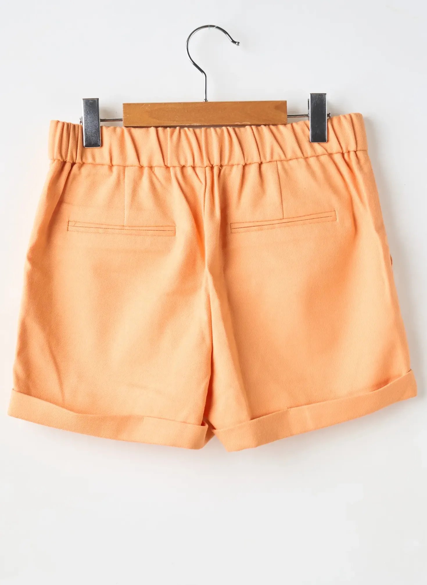 Short Only Orange Taille Élastique