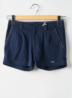 Short Pepe Jeans Bleu Taille Ajustable