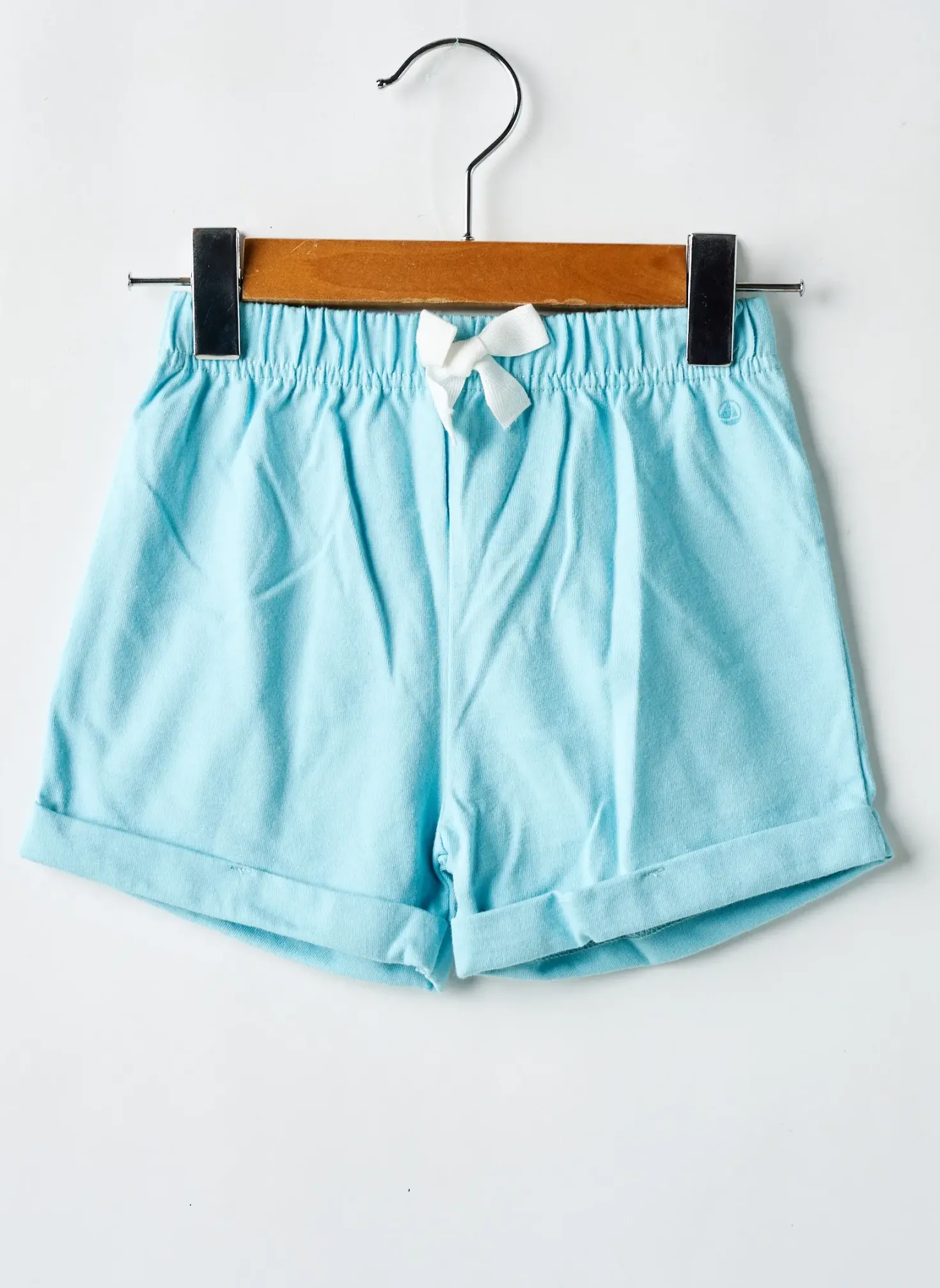 Short Petit Bateau Bleu Taille Élastique