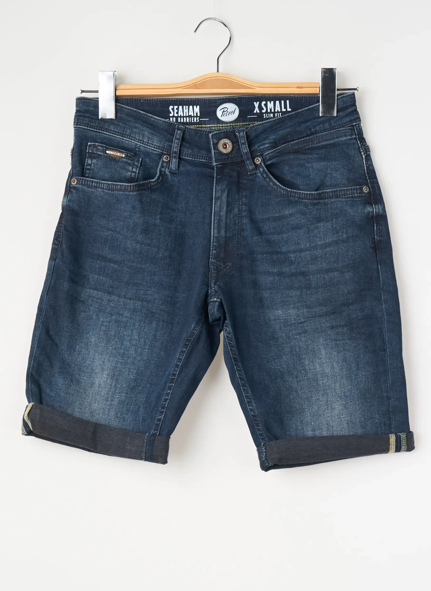Short Petrol Industries Bleu