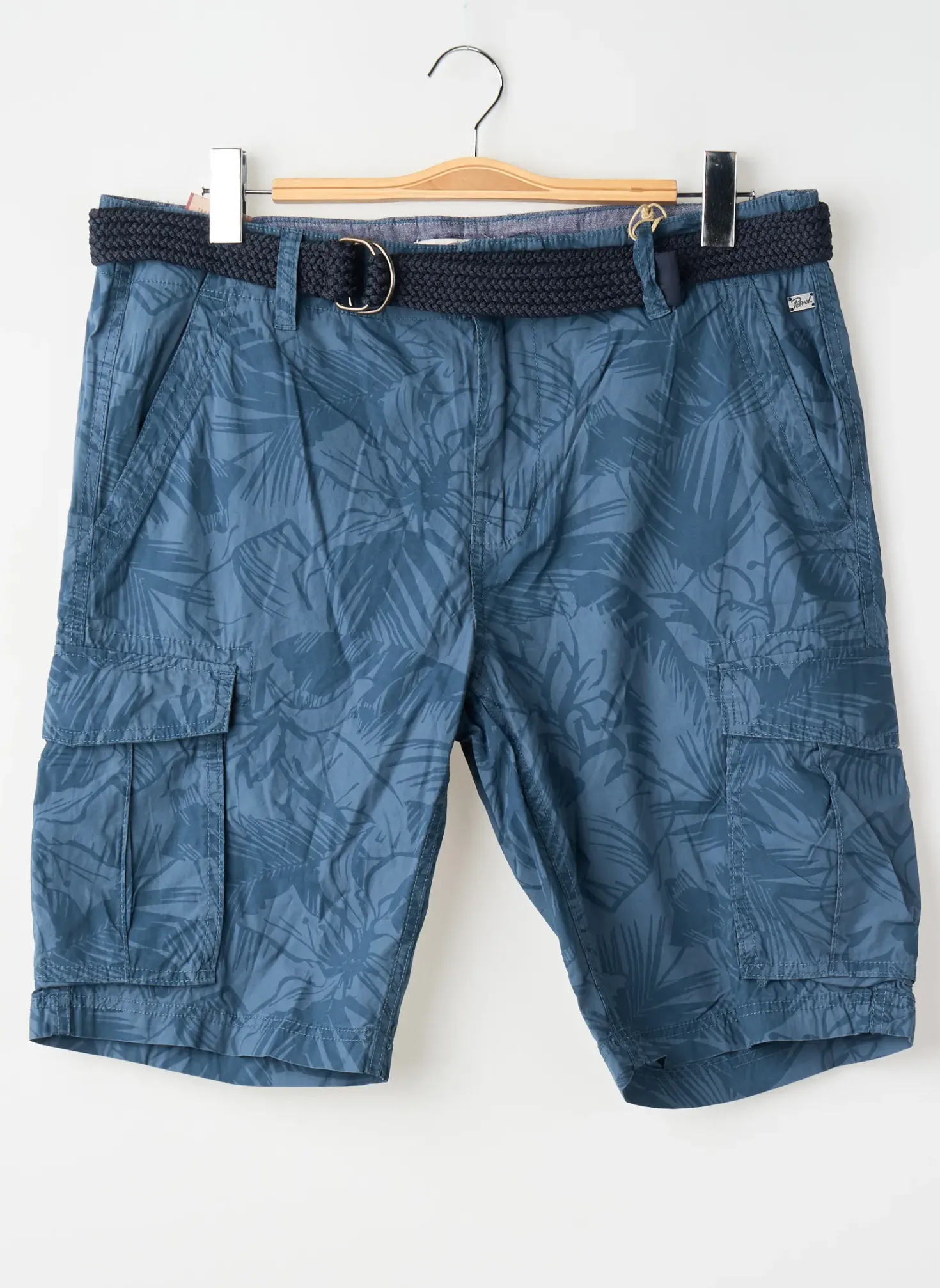 Short Petrol Industries Bleu