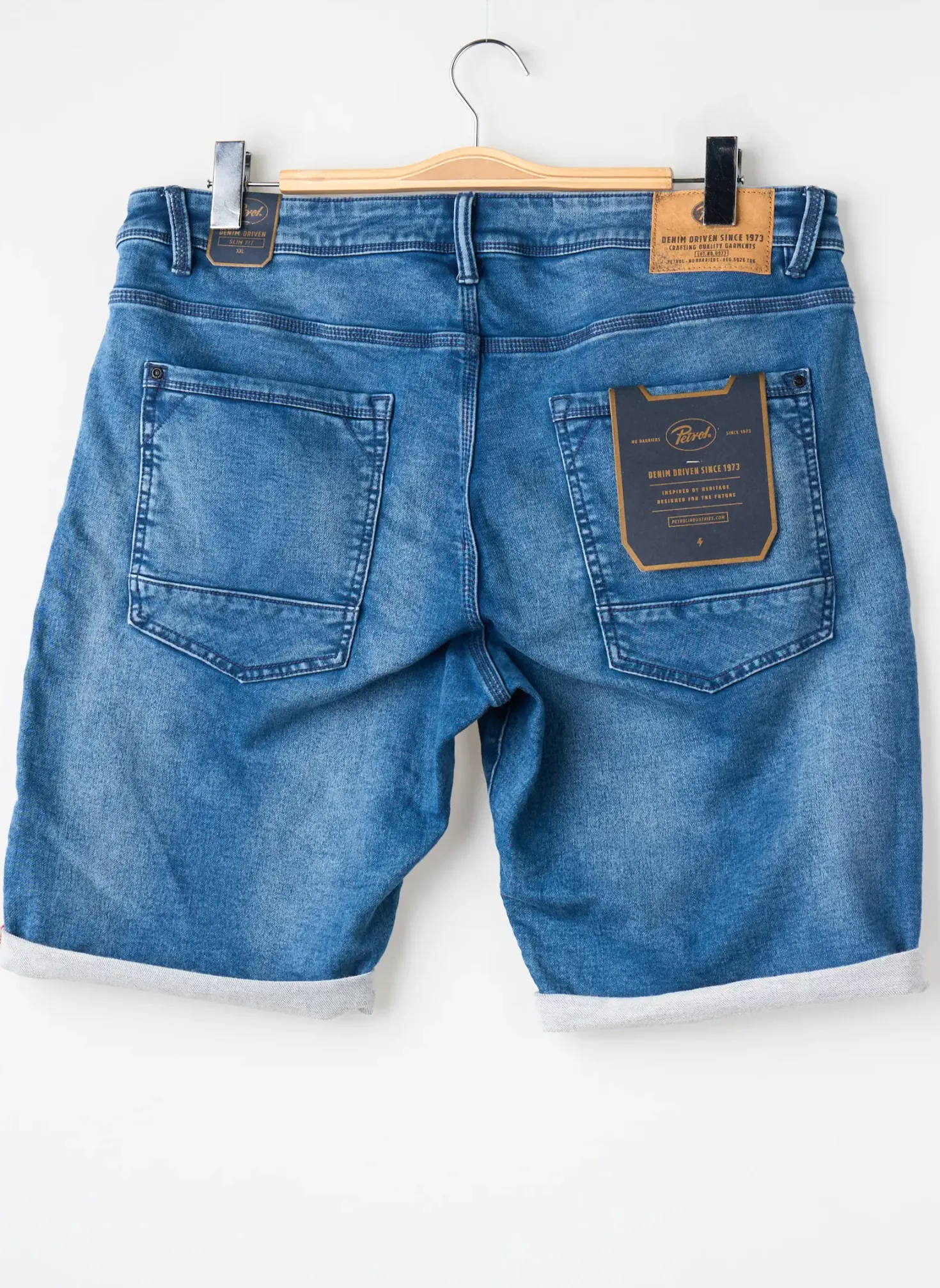 Short Petrol Industries Bleu