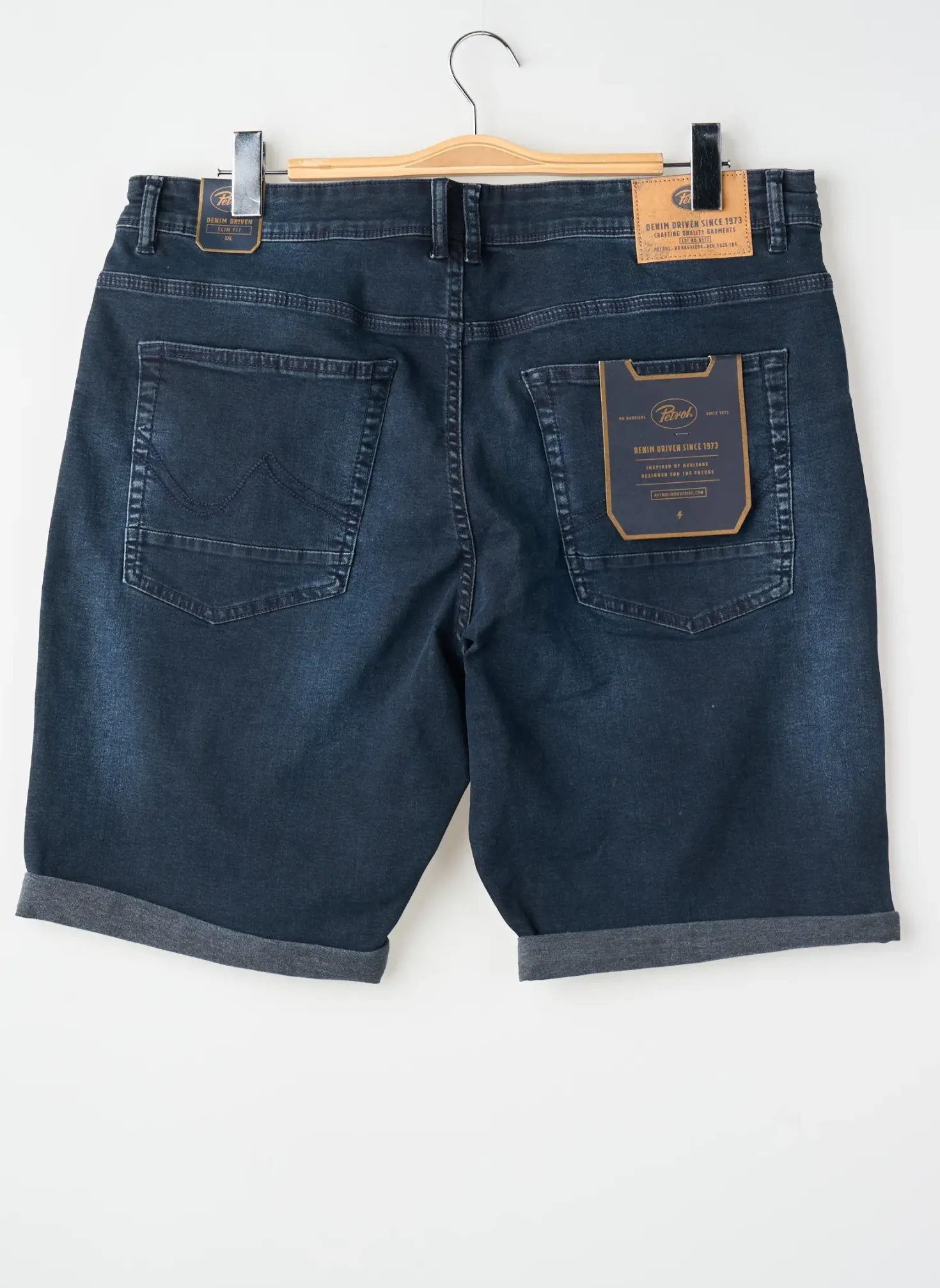 Short Petrol Industries Bleu