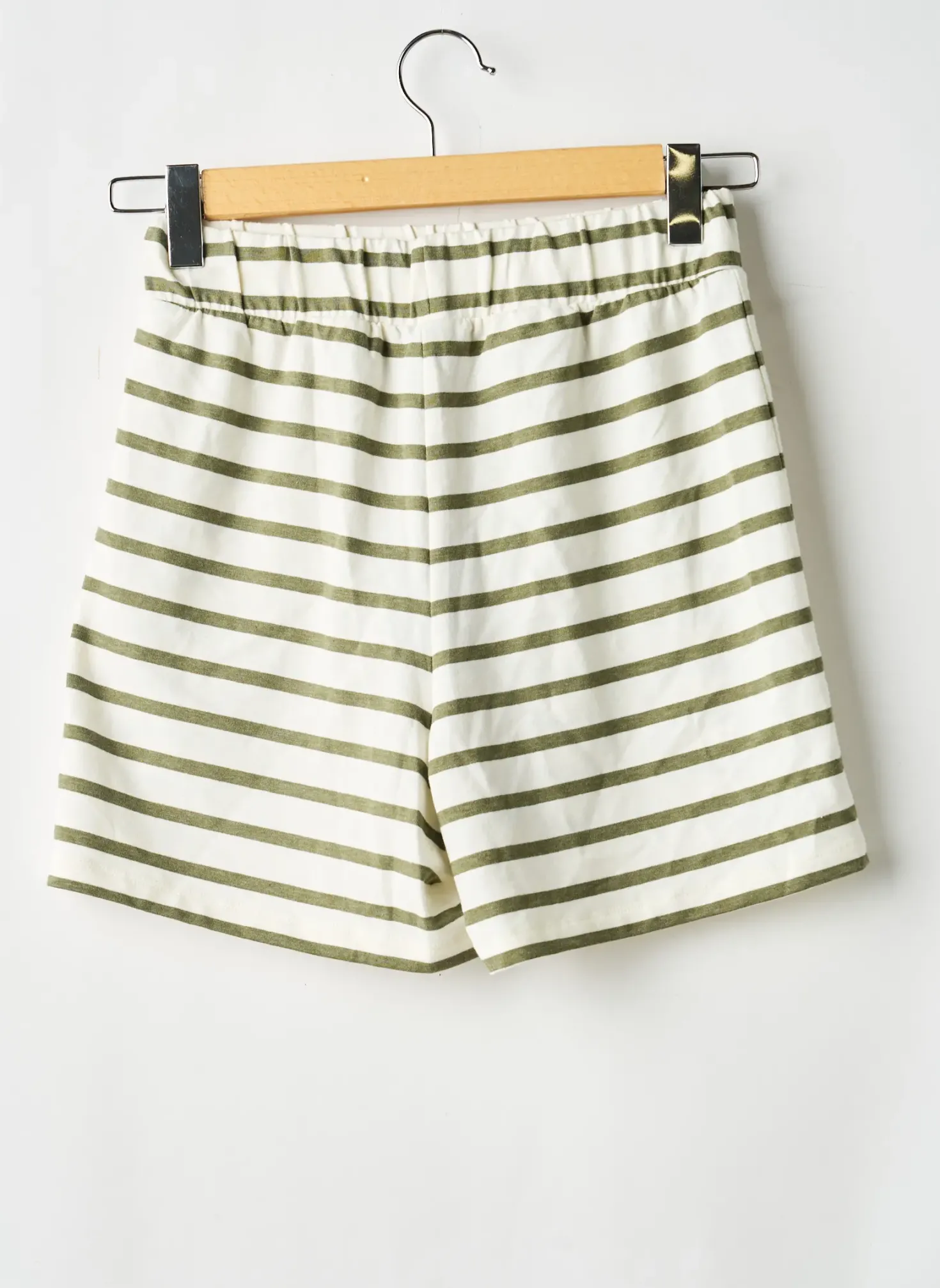 Short Pieces Blanc Taille Haute