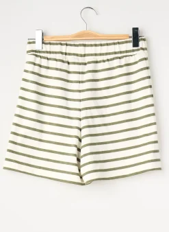 Short Pieces Vert Taille Haute