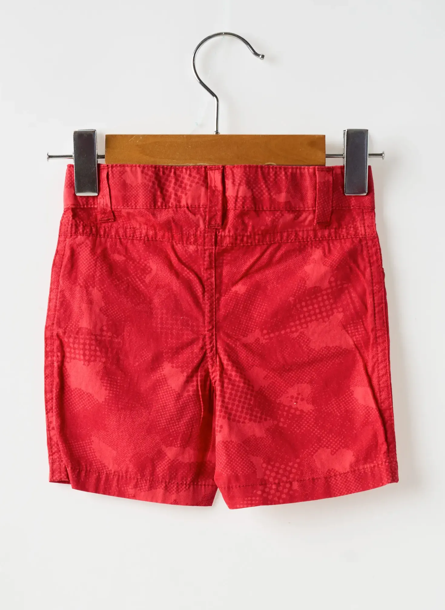 Short 3 Pommes Rouge Taille Ajustable