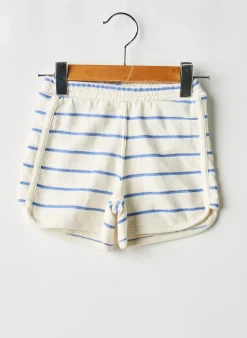 Short Tocoto Vintage Bleu Taille Élastique