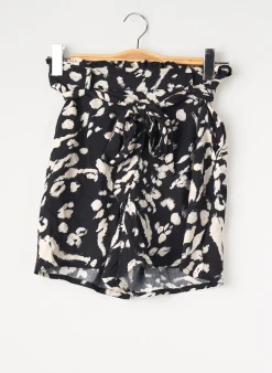 Short Vero Moda Noir Taille Haute