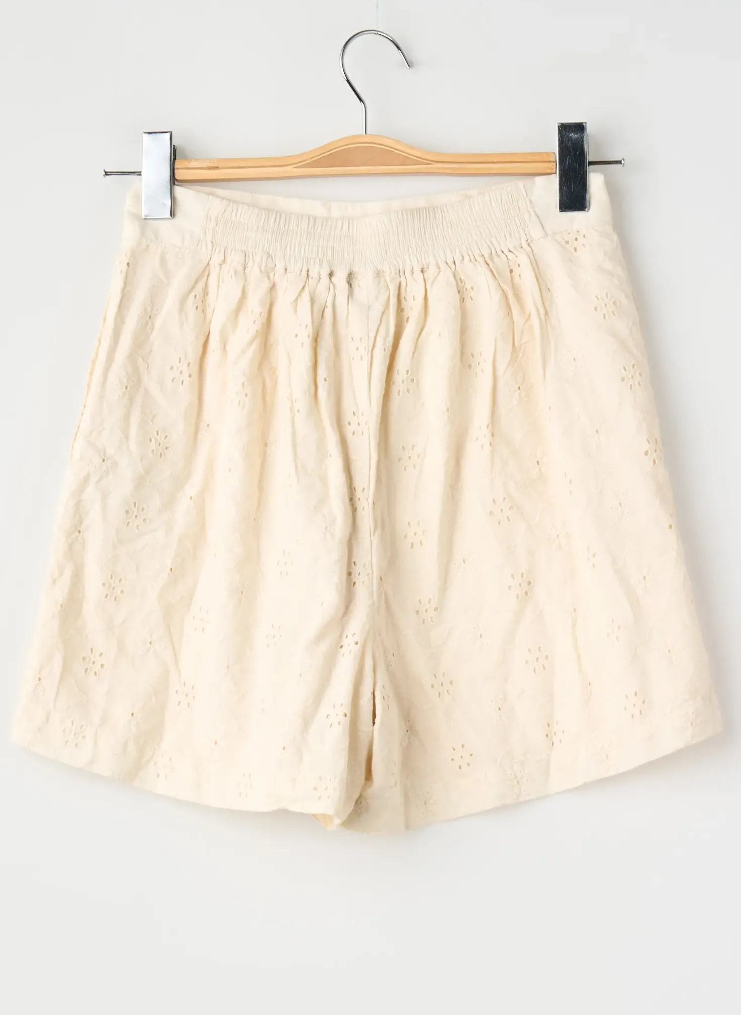 Short Vila Blanc Taille Haute